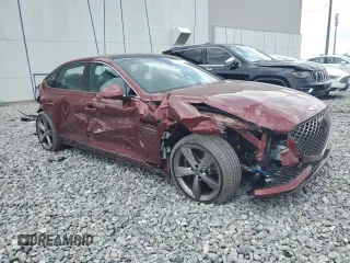 2024 Genesis G80 Sport z VIN KMTGB4SD0RU238017, wystawiony jako Copart lot #56281175 z przebiegiem Nie podano mil oraz Nie do naprawy • Non repairable. Historia ofert i sprzedaży dostępna na DreamBid. Obrazek 4.