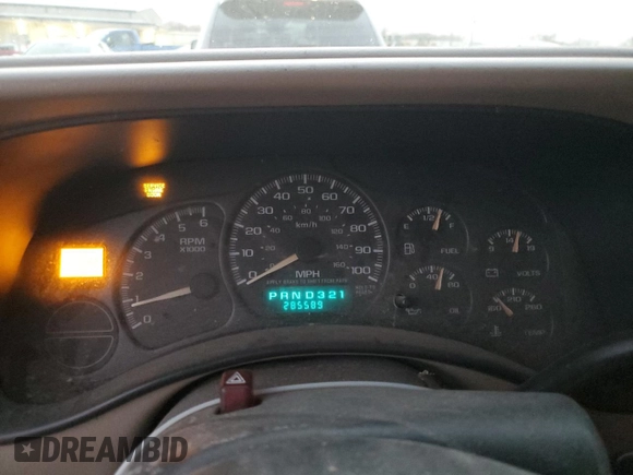 2002 Chevrolet Suburban LT with VIN 1GNEC16Z32J325173, listed as a Copart auction lot 47733995 with 285,589 mi miles and Salvage Title. Bid and sale history available at carsss.com. Image 9.