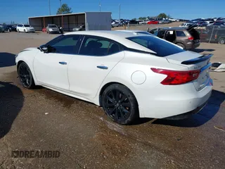 2017 Nissan Maxima SV with VIN 1N4AA6AP8HC418905, listed as a IAAI auction lot 41248444 with 95,287 mi miles and . Bid and sale history available at DreamBid. Image 3.