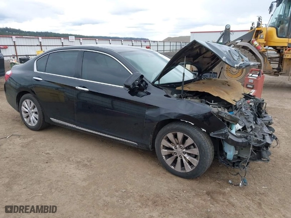 2015 Honda Accord Sedan EX-L with VIN 1HGCR3F88FA016596, listed as a IAAI auction lot 41987536 with 112,228 mi miles. Bid and sale history available at carsss.com. Image 1.