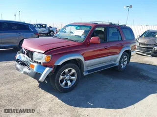 1997 Toyota 4Runner Limited with VIN JT3GN87RXV0043193, listed as a IAAI auction lot 40449985 with 210,983 mi miles. Bid and sale history available at carsss.com. Image 2.