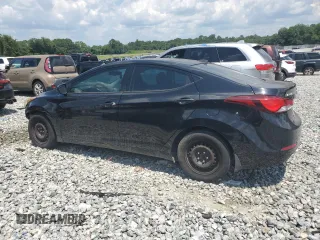 2015 Hyundai Elantra SE with VIN 5NPDH4AE6FH601629, listed as a Copart auction lot 65636335 with Not provided miles and Clean title. Bid and sale history available at DreamBid. Image 2.