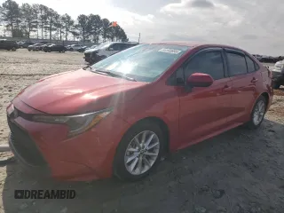 2020 Toyota Corolla LE with VIN 5YFVPRAE7LP106567, listed as a Copart auction lot 44159895 with 61,102 mi miles and Salvage Title. Bid and sale history available at carsss.com. Image 1.