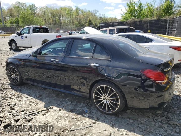 2019 Mercedes-Benz C 300 z VIN 55SWF8EB3KU322149, wystawiony jako Copart lot #53491855 z przebiegiem 53 837 mil mil oraz Szkoda całkowita • Salvage title. Historia ofert i sprzedaży dostępna na DreamBid. Obrazek 2.
