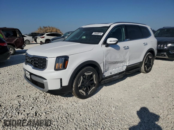 2025 Kia Telluride S with VIN 5XYP64GC9SG573593, listed as a Copart auction lot 78440814 with 230 mi miles and Salvage Title. Bid and sale history available at DreamBid. Image 1.