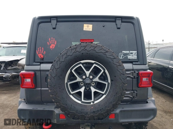 2024 Jeep Wrangler Rubicon with VIN 1C4PJXFG1RW314131, listed as a IAAI auction lot 41472426 with Not provided miles and . Bid and sale history available at DreamBid. Image 16.