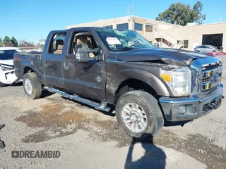 2016 Ford F-250 Lariat with VIN 1FT7W2BT5GEC82925, listed as a IAAI auction lot 41013450 with 76,184 mi miles and . Bid and sale history available at DreamBid. Image 1.