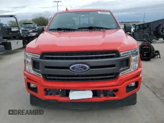 2018 Ford F-150 XL with VIN 1FTEW1CP7JKF70781, listed as a Copart auction lot 50906645 with 154,564 mi miles and Salvage Title. Bid and sale history available at DreamBid. Image 5.