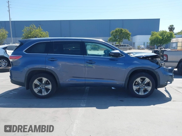 2016 Toyota Highlander Limited with VIN 5TDDCRFH8GS019736, listed as a IAAI auction lot 42532859 with 82,694 mi miles and . Bid and sale history available at DreamBid. Image 13.