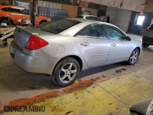 2008 Pontiac G6 with VIN 1G2ZG57N184128838, listed as a Copart auction lot 42411025 with 164,801 mi miles and Salvage Title. Bid and sale history available at carsss.com. Image 3.