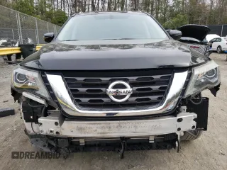 2018 Nissan Pathfinder S z VIN 5N1DR2MM6JC670681, wystawiony jako Copart lot #51574205 z przebiegiem 84 044 mil mil oraz Szkoda całkowita • Salvage title. Historia ofert i sprzedaży dostępna na DreamBid. Obrazek 5.