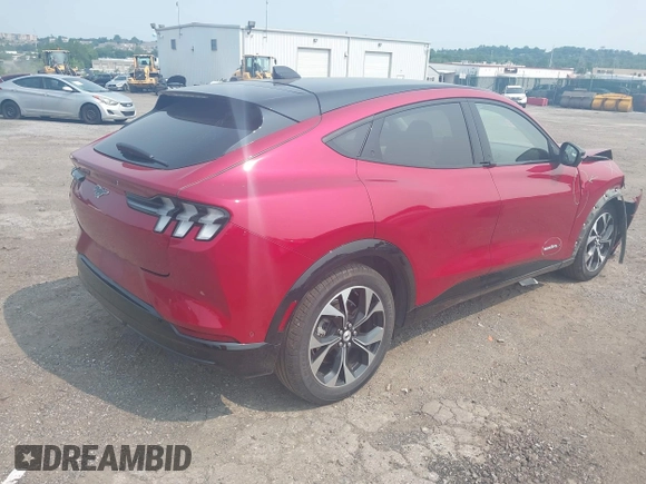 2021 Ford Mustang Mach-E Premium with VIN 3FMTK3SUXMMA10588, listed as a IAAI auction lot 42469174 with 29,480 mi miles and . Bid and sale history available at DreamBid. Image 4.