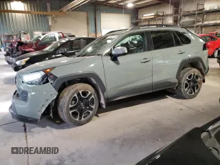 2019 Toyota RAV4 Adventure with VIN 2T3J1RFV7KW028143, listed as a Copart auction lot 51263105 with 59,700 mi miles and Salvage title. Bid and sale history available at DreamBid. Image 1.