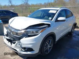 2021 Honda HR-V EX-L with VIN 3CZRU5H70MM715805, listed as a IAAI auction lot 41792689 with 13,695 mi miles. Bid and sale history available at carsss.com. Image 17.