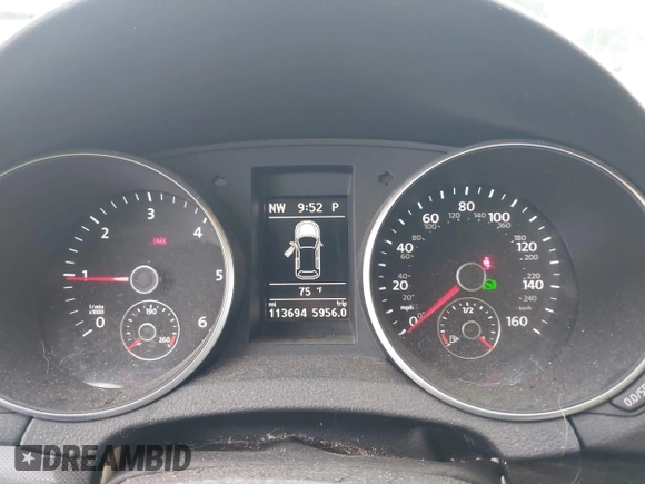 2014 Volkswagen Jetta TDI w/Sunroof & Nav with VIN 3VWPL7AJ1EM610321, listed as a IAAI auction lot 42701127 with 113,694 mi miles and . Bid and sale history available at DreamBid. Image 7.