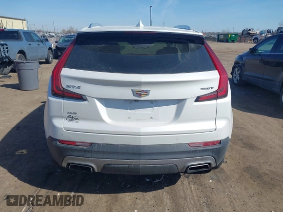 2020 Cadillac XT4 AWD Premium Luxury with VIN 1GYFZDR42LF074240, listed as a IAAI auction lot 41796898 with 85,325 mi miles. Bid and sale history available at carsss.com. Image 16.