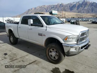 2014 Ram 2500 Laramie with VIN 3C6UR5FL3EG177142, listed as a Copart auction lot 84634854 with Not Provided miles and Salvage Title. Bid and sale history available at carsss.com. Image 4.