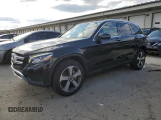 2018 Mercedes-Benz GLC with VIN WDC0G4KB0JV101930, listed as a Copart auction lot 46602165 with 99,229 mi miles and Salvage Title. Bid and sale history available at carsss.com. Image 1.