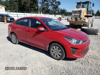 2021 Kia Rio LX with VIN 3KPA24AD5ME392378, listed as a Copart auction lot 64100514 with 32,253 mi miles and Salvage Title. Bid and sale history available at carsss.com. Image 4.