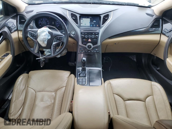 2017 Hyundai Azera with VIN KMHFG4JG7HA579899, listed as a Copart auction lot 51290525 with 110,230 mi miles and Salvage title. Bid and sale history available at DreamBid. Image 8.