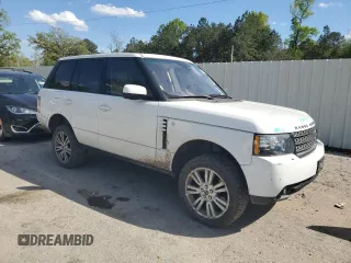 2012 Land Rover Range Rover HSE Lux with VIN SALMF1D40CA387952, listed as a Copart auction lot 50007335 with 108,881 mi miles and Salvage title. Bid and sale history available at DreamBid. Image 4.