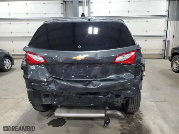 2020 Chevrolet Equinox LT with VIN 2GNAXKEV5L6233522, listed as a Copart auction lot 50617785 with 113,643 mi miles and Salvage Title. Bid and sale history available at carsss.com. Image 6.