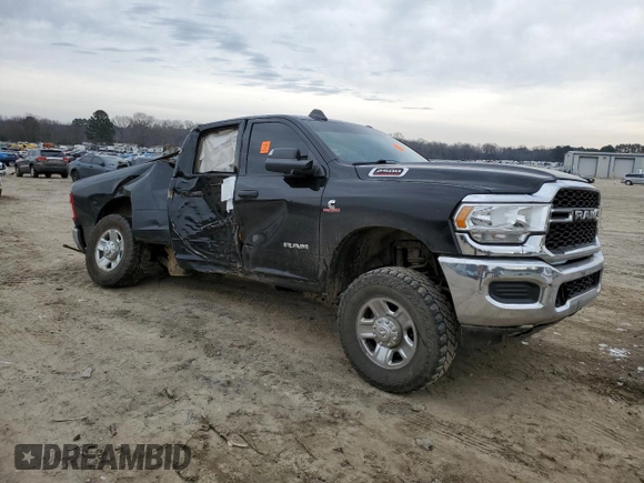 2020 Ram 2500 Tradesman with VIN 3C6UR5CL6LG115414, listed as a Copart auction lot 87443954 with 154,903 mi miles and Non Repairable. Bid and sale history available at carsss.com. Image 4.