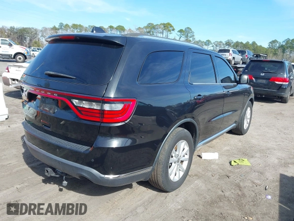 2014 Dodge Durango SXT with VIN 1C4RDHAG9EC266905, listed as a IAAI auction lot 41468103 with 162,150 mi miles and . Bid and sale history available at DreamBid. Image 4.