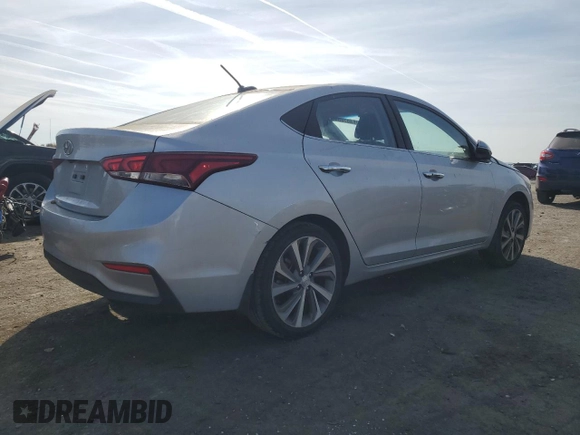 2018 Hyundai Accent Limited with VIN 3KPC34A31JE035465, listed as a Copart auction lot 78407684 with 70,697 mi miles and Salvage Title. Bid and sale history available at carsss.com. Image 3.