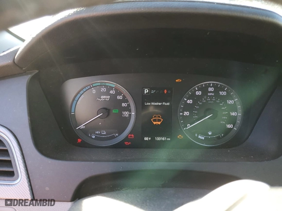 2017 Hyundai Sonata Plug-In Hybrid with VIN KMHE14L25HA065208, listed as a Copart auction lot 82573664 with 133,161 mi miles and Salvage Title. Bid and sale history available at carsss.com. Image 9.