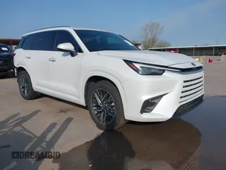 2025 Lexus TX 350 z VIN 5TDAAAB6XSS021320, wystawiony jako IAAI lot #41905013 z przebiegiem 2 538 mil mil oraz . Historia ofert i sprzedaży dostępna na DreamBid. Obrazek 1.
