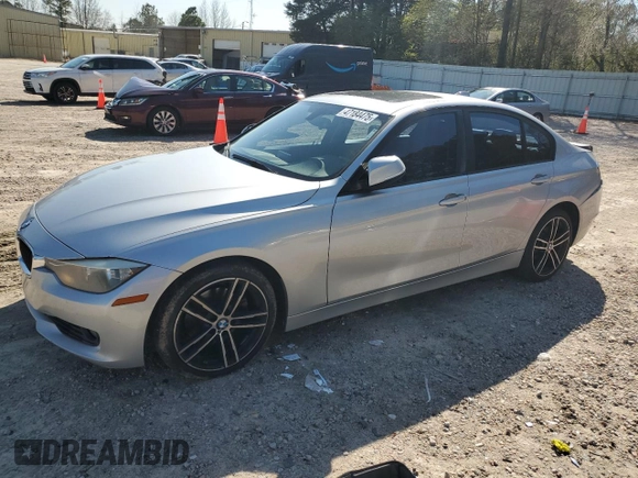 2013 BMW 3 Series 328i with VIN WBA3A5G53DNP25672, listed as a Copart auction lot 47184475 with 129,134 mi miles and Salvage Title. Bid and sale history available at carsss.com. Image 1.