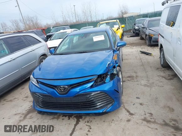 2020 Toyota Camry LE with VIN 4T1C11AKXLU401967, listed as a IAAI auction lot 41619121 with 94,962 mi miles. Bid and sale history available at carsss.com. Image 12.