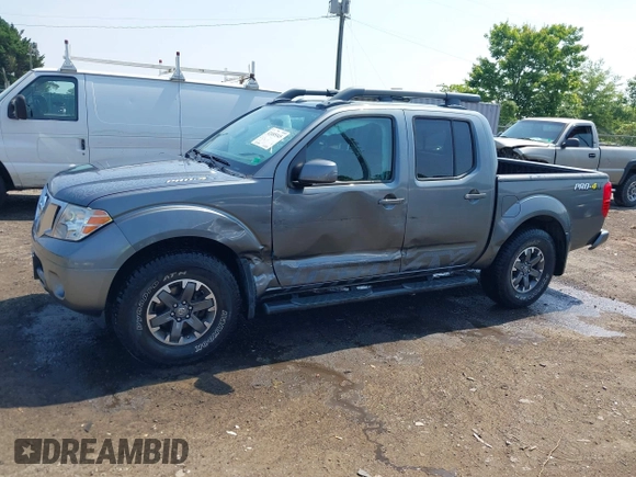 2016 Nissan Frontier Pro-4X with VIN 1N6AD0EVXGN765434, listed as a IAAI auction lot 42485545 with 109,331 mi miles and . Bid and sale history available at DreamBid. Image 14.
