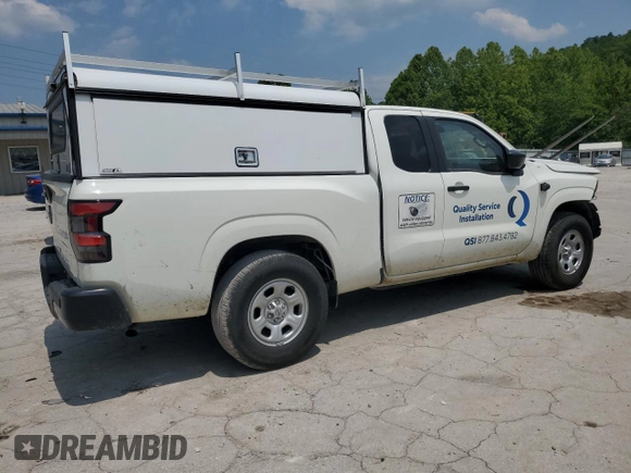 2024 Nissan Frontier S z VIN 1N6ED1CL0RN656752, wystawiony jako Copart lot #58395375 z przebiegiem 22 937 mil mil oraz Szkoda całkowita • Salvage title. Historia ofert i sprzedaży dostępna na DreamBid. Obrazek 3.