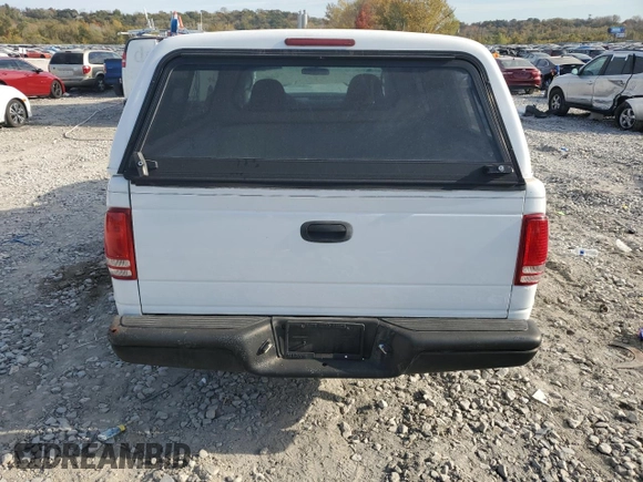 2003 Dodge Dakota with VIN 1D7FL16XX3S353971, listed as a Copart auction lot 77018554 with 0 mi miles and Salvage Title. Bid and sale history available at carsss.com. Image 6.