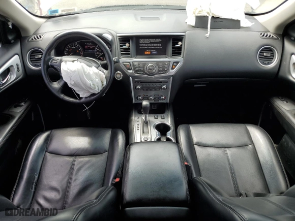 2019 Nissan Pathfinder SV with VIN 5N1DR2MM9KC612257, listed as a Copart auction lot 64484694 with 64,911 mi miles and Salvage Title. Bid and sale history available at carsss.com. Image 8.
