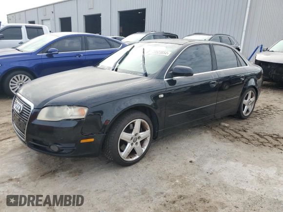 2005 Audi A4 2.0T with VIN WAUAF78E95A560383, listed as a Copart auction lot 79523854 with 180,896 mi miles and Salvage Title. Bid and sale history available at carsss.com. Image 1.