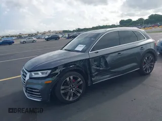 2018 Audi SQ5 Premium Plus with VIN WA1A4AFY4J2098770, listed as a IAAI auction lot 42482457 with 114,377 mi miles and . Bid and sale history available at DreamBid. Image 2.