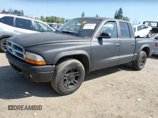 2004 Dodge Dakota SLT with VIN 1D7HL48N44S671513, listed as a IAAI auction lot 42098169 with 189,177 mi miles. Bid and sale history available at carsss.com. Image 2.