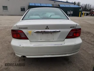 2001 Mitsubishi Galant ES with VIN 4A3AA46G91E215875, listed as a Copart auction lot 45507545 with 227,589 mi miles and Salvage Title. Bid and sale history available at DreamBid. Image 6.
