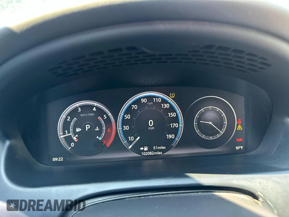 2016 Jaguar XJ Portfolio with VIN SAJWA2G7XG8V99511, listed as a Copart auction lot 63823895 with 102,082 mi miles and Clean title. Bid and sale history available at DreamBid. Image 7.