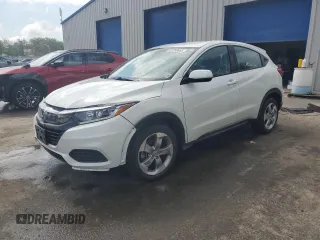 2021 Honda HR-V LX with VIN 3CZRU6H30MM718531, listed as a Copart auction lot 57288955 with 21,556 mi miles and Salvage title. Bid and sale history available at DreamBid. Image 1.