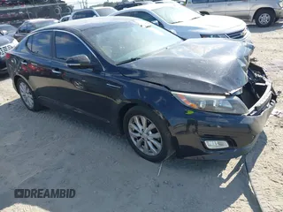 2015 Kia Optima LX with VIN 5XXGM4A71FG507552, listed as a IAAI auction lot 42182518 with 181,187 mi miles and . Bid and sale history available at DreamBid. Image 1.