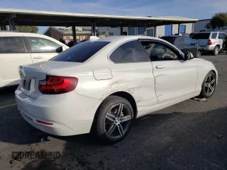 2017 BMW 2 Series 230i with VIN WBA2F9C52HV664251, listed as a Copart auction lot 78553163 with 76,528 mi miles. Bid and sale history available at carsss.com. Image 3.