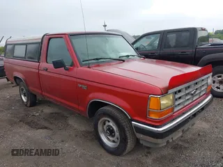 1992 Ford Ranger XLT z VIN 1FTCR10X8NUC56232, wystawiony jako IAAI lot #42307915 z przebiegiem 76 475 mil mil oraz . Historia ofert i sprzedaży dostępna na DreamBid. Obrazek 1.