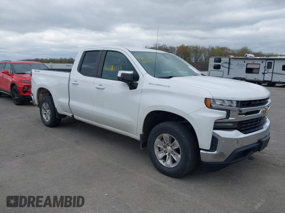 2020 Chevrolet Silverado 1500 LT with VIN 1GCRYDED8LZ295433, listed as a IAAI auction lot 42038773 with 96,396 mi miles and . Bid and sale history available at DreamBid. Image 1.
