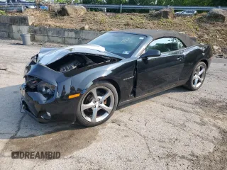 2013 Chevrolet Camaro LT z VIN 2G1FC3D34D9203405, wystawiony jako Copart lot #59226275 z przebiegiem 72 365 mil mil oraz Szkoda całkowita • Salvage title. Historia ofert i sprzedaży dostępna na DreamBid. Obrazek 1.