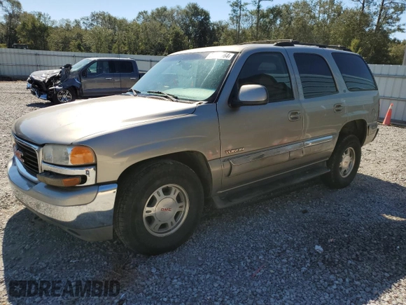2001 GMC Yukon SLE with VIN 1GKEK13V91R200468, listed as a Copart auction lot 75693964 with 283,426 mi miles and Salvage Title. Bid and sale history available at carsss.com. Image 1.