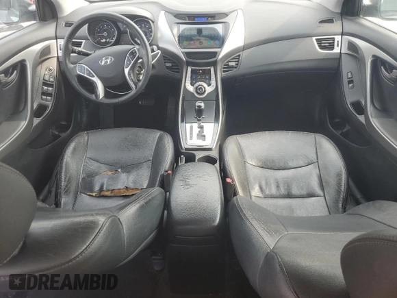 2012 Hyundai Elantra Limited z VIN 5NPDH4AE1CH118772, wystawiony jako Copart lot #60036395 z przebiegiem 158 847 mil mil oraz Czysty tytuł • Clean title. Historia ofert i sprzedaży dostępna na DreamBid. Obrazek 8.